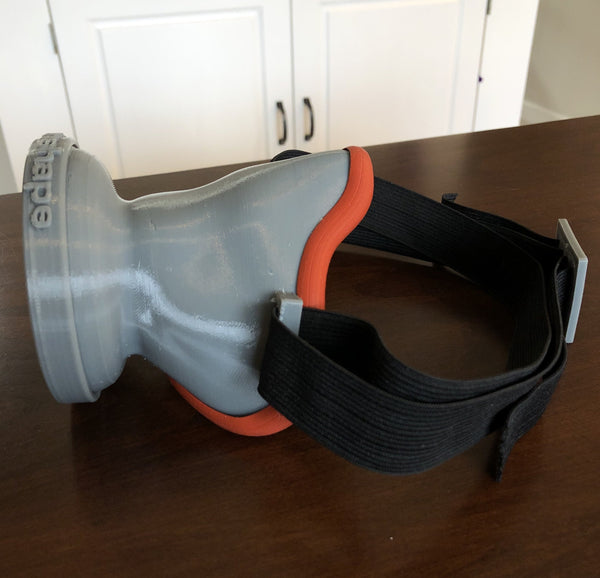 3D Printed Respirator Mask and Face Shield (5% off at checkout)