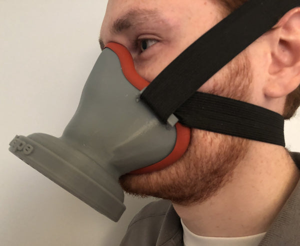 3D Printed Respirator Mask and Face Shield (5% off at checkout)