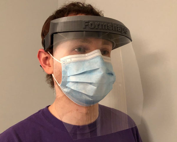 3D Printed Respirator Mask and Face Shield (5% off at checkout)